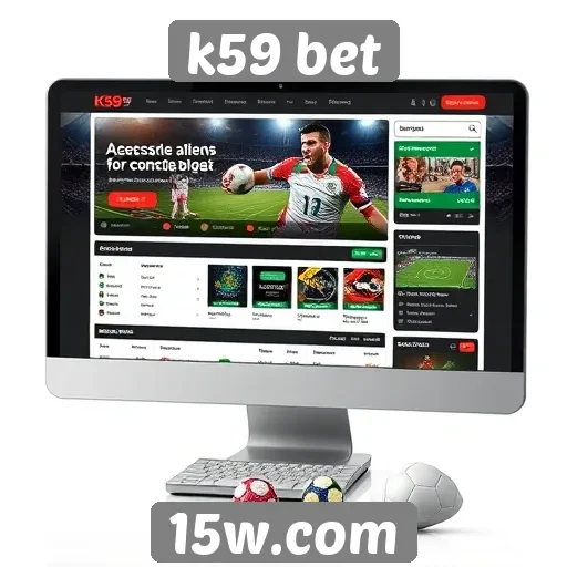 Interface e usabilidade do site k59 bet
